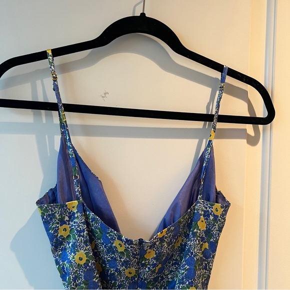 Heavy Manners Forget Me Not Silk Bodysuit - Picture 7 of 9